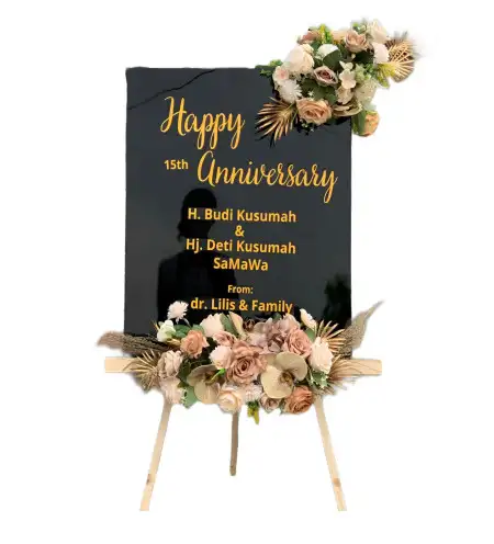 Papan Bunga Akrilik Kapuren