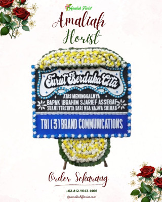 Papan Bunga Duka di Kapuren